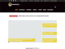 Tablet Screenshot of makineros.com